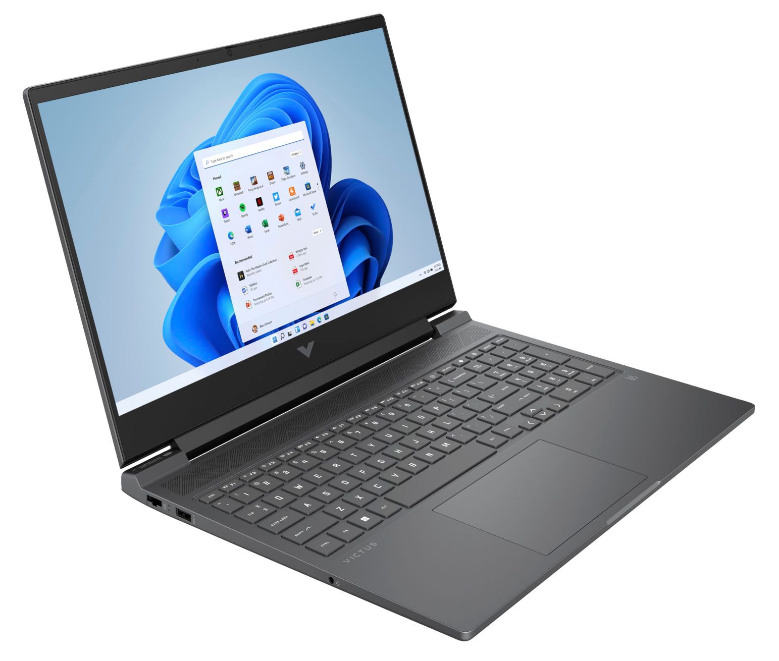 HP Victus Gaming Laptop 16-S0040NF PC portable Écran Full HD 16,1' (1920 x 1080) Processeur AMD Ryzen 7 7840HS (jusqu'à 5,1 GHz) - 16 Go RAM DDR5-5600 MHz - Stockage 512 Go SSD