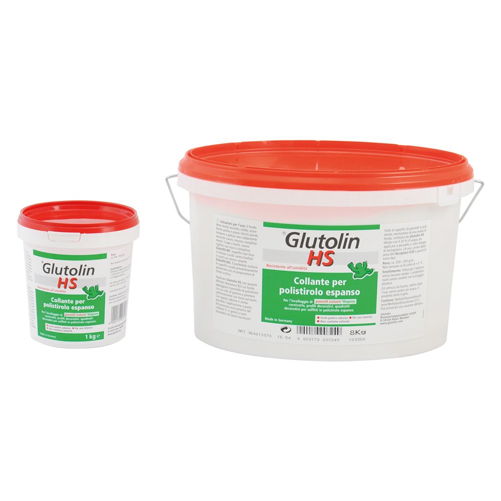 1 X COLLE POUR POLYSTYRENE Glutolin HS - Bidon de 1 kg