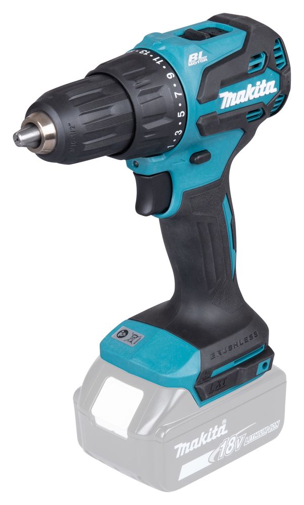 Perceuse visseuse percussion Makita DHP490Z 18 V Li Ion Ø 13 mm Produit seul