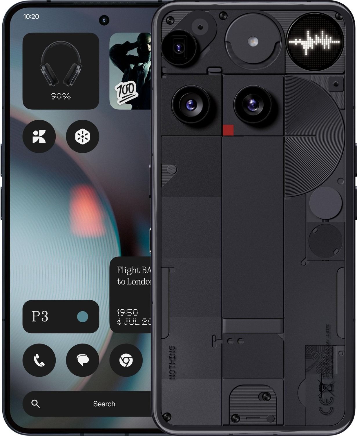Nothing Phone (3) 5G Dual-SIM 512 Go Noir