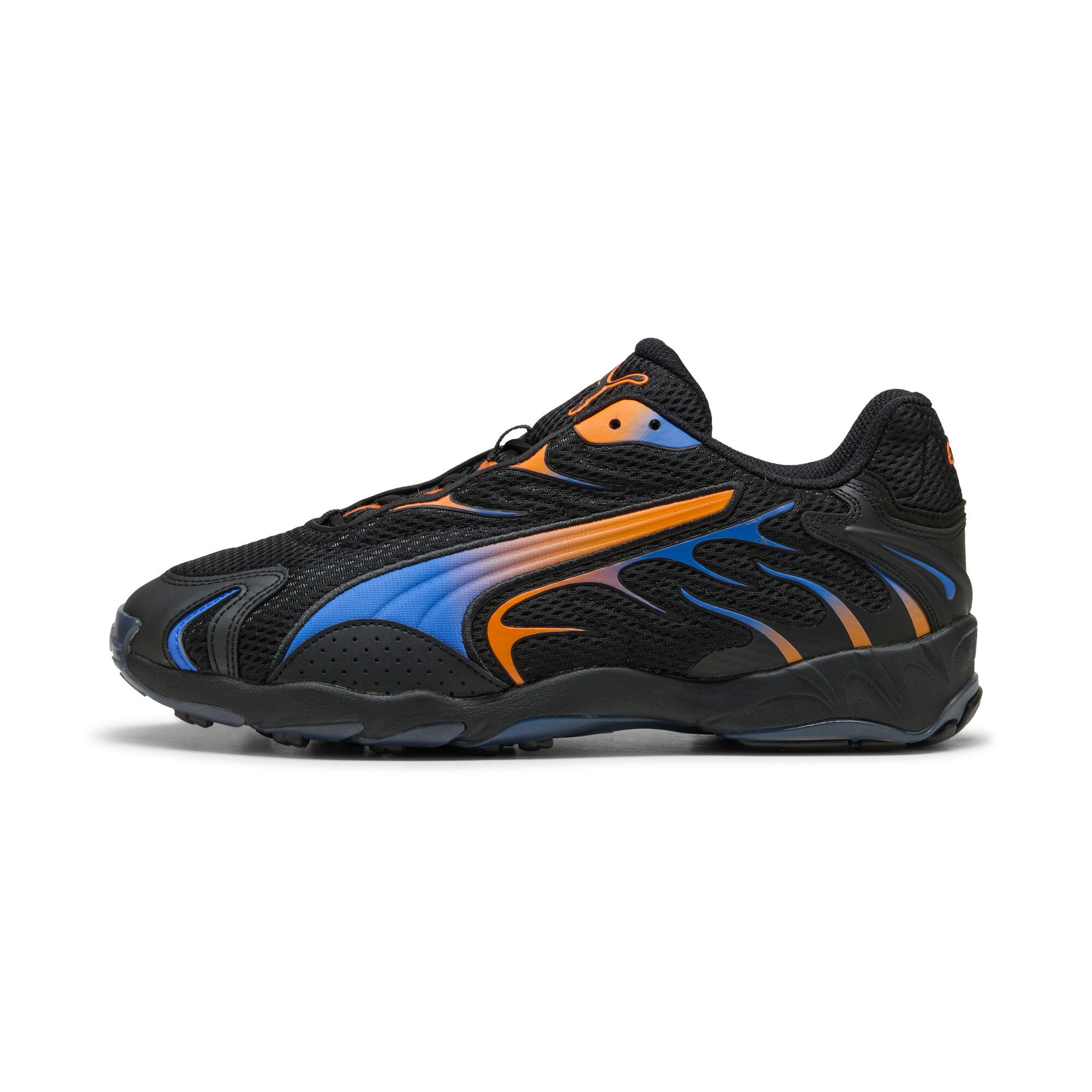 Puma Inhale Sneakers Unisex, Chaussures, Noir/Orange Glo, 41