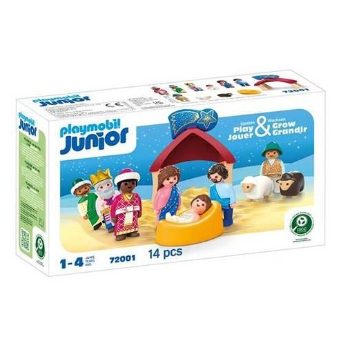 Playmobil 72001 JUNIOR : La crèche de Noel Playmobil junior - vue 2
