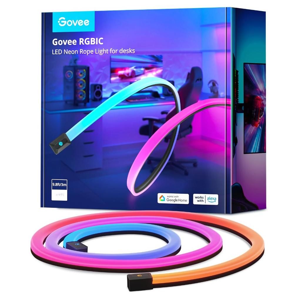Govee neon Gaming table