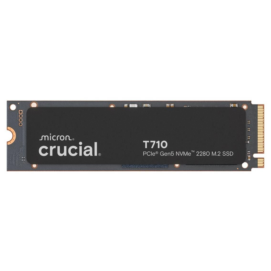 Crucial T710 SSD chiffré interne .2 2280 PCI Express 5.0 NVMe TCG Opal Encryption 2.01 - vue 2