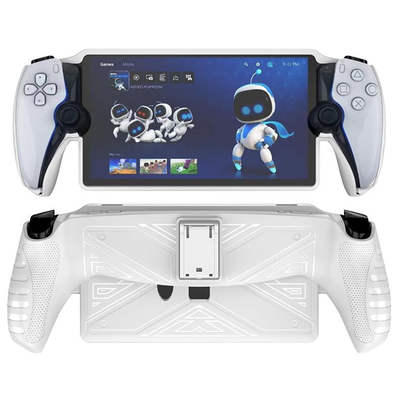 Coque En Tpu Avec Support Pour Sony Playstation Portal / Ps Portal / Ps5 Coque Protection Absorbant Les Chocs Et Anti Rayures
