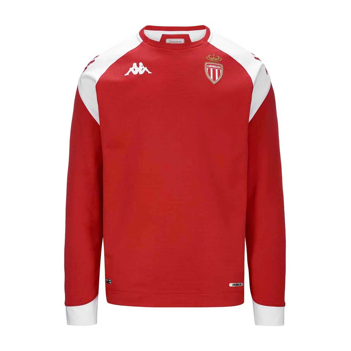 sweatshirt aldren pro 7 as monaco officiel asm football - S