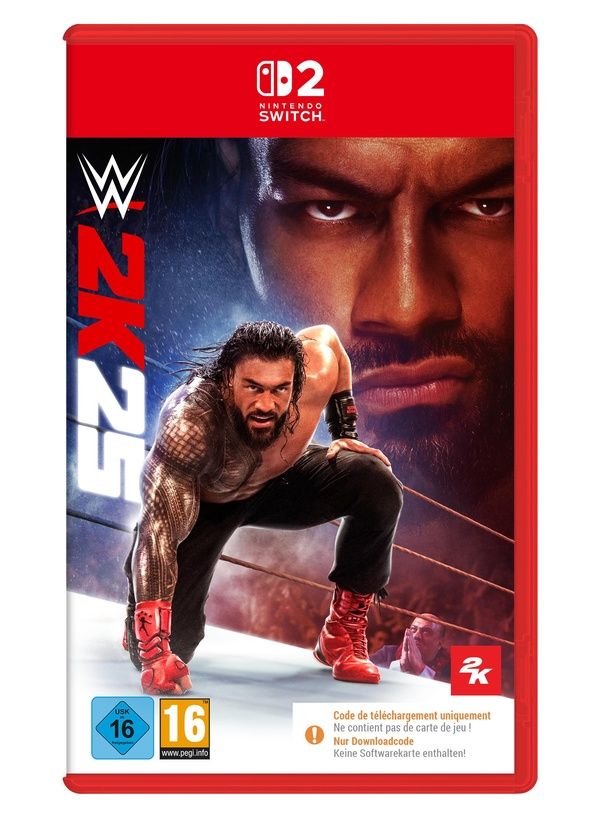 WWE 2K25 Code in a box Nintendo Switch 2 - vue 8