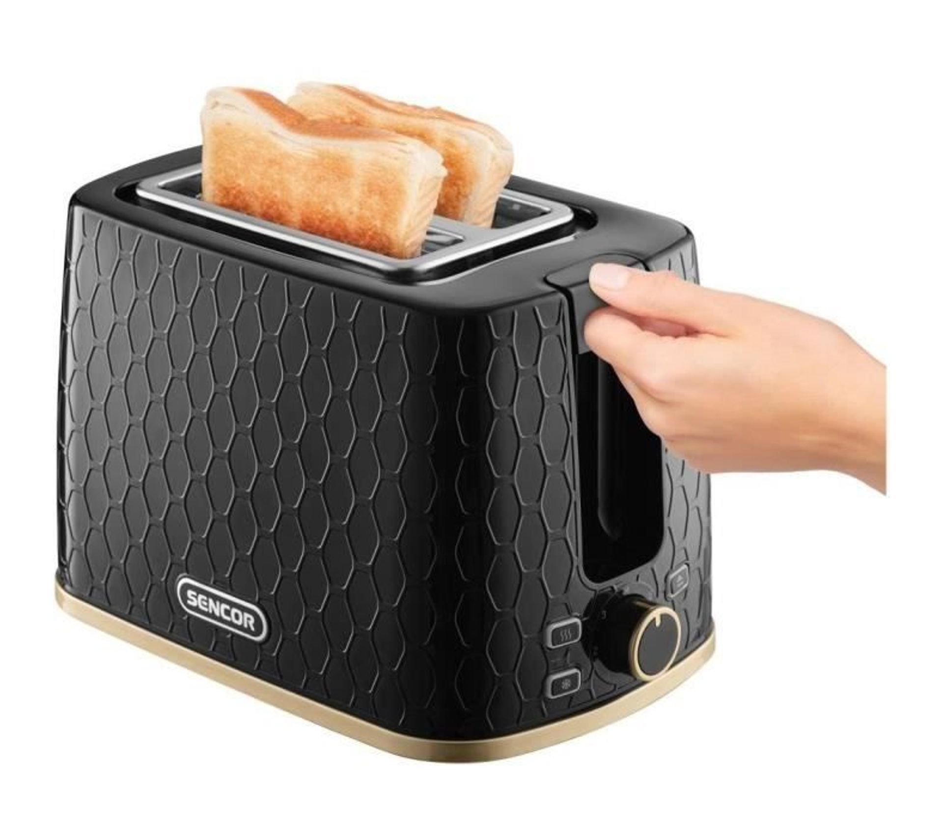 Grille pain Sencor STS 7201BK - vue 2