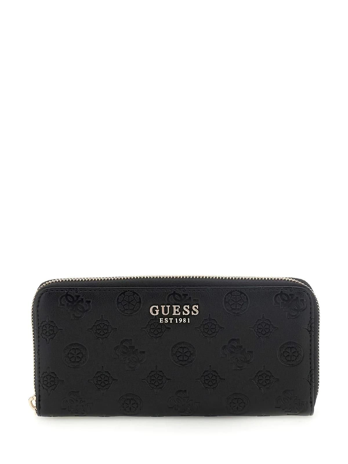 Guess Compagnon / Portefeuille Zarela Slg Large Zip Logo PD9665146 - vue 4