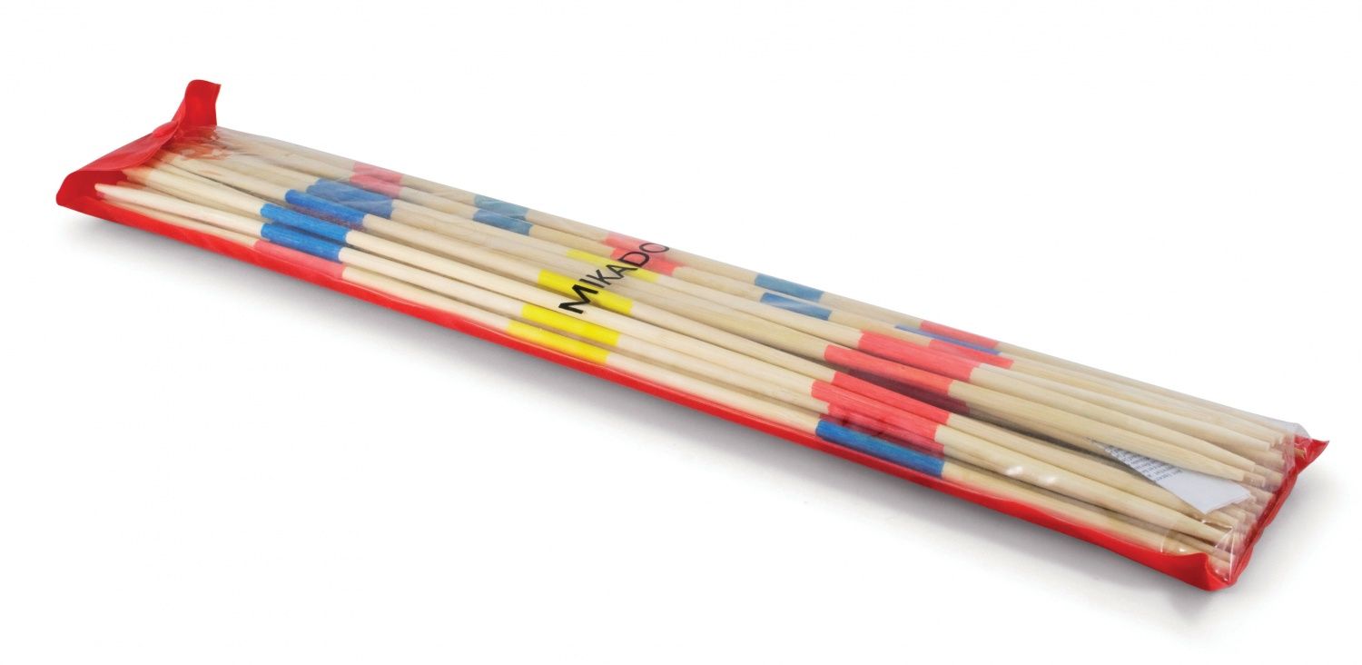 Jeu De Societe Mikado En Bois 18 Cm Pochette