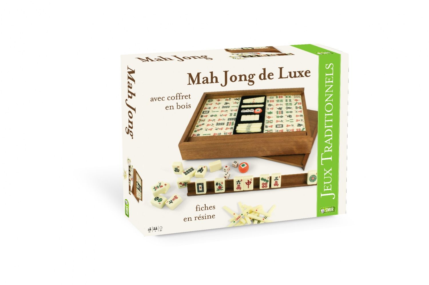 Jeu Traditionnel Coffret De Mah-Jong Luxe