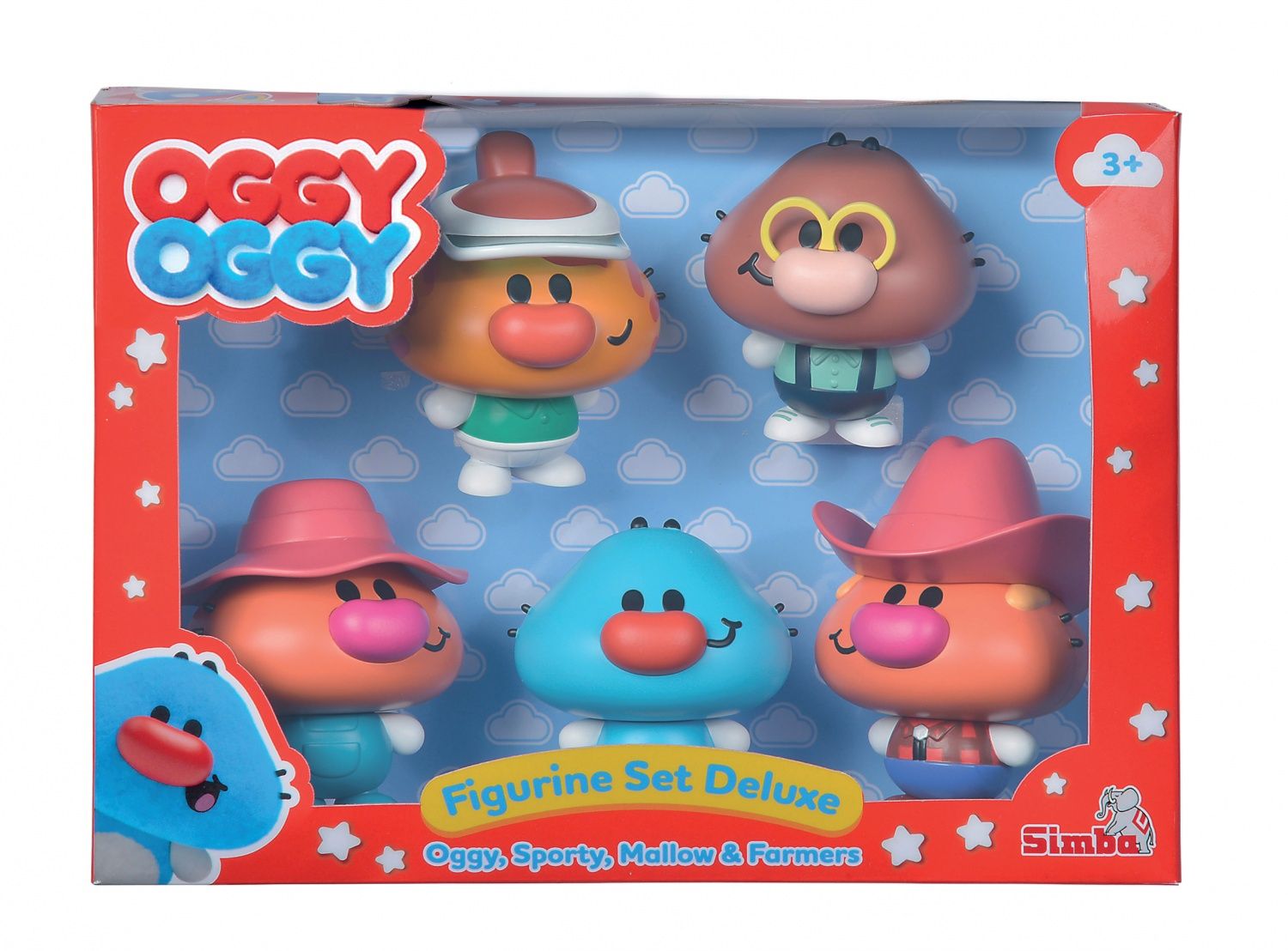 Oggy Oggy Oggy Figurines 5 Pcs