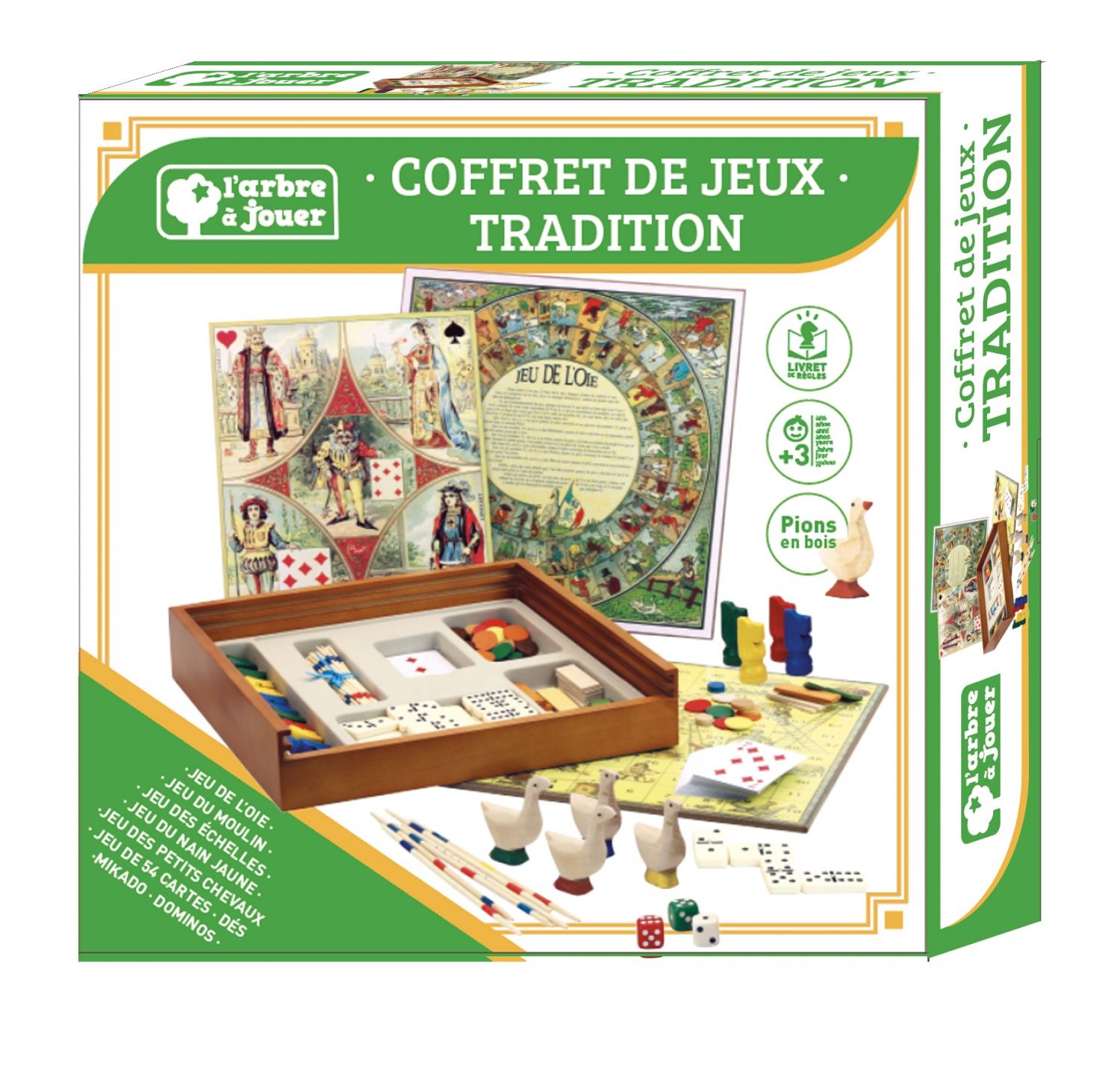 Jeu De Societe Mon Coffret De Jeux Tradition
