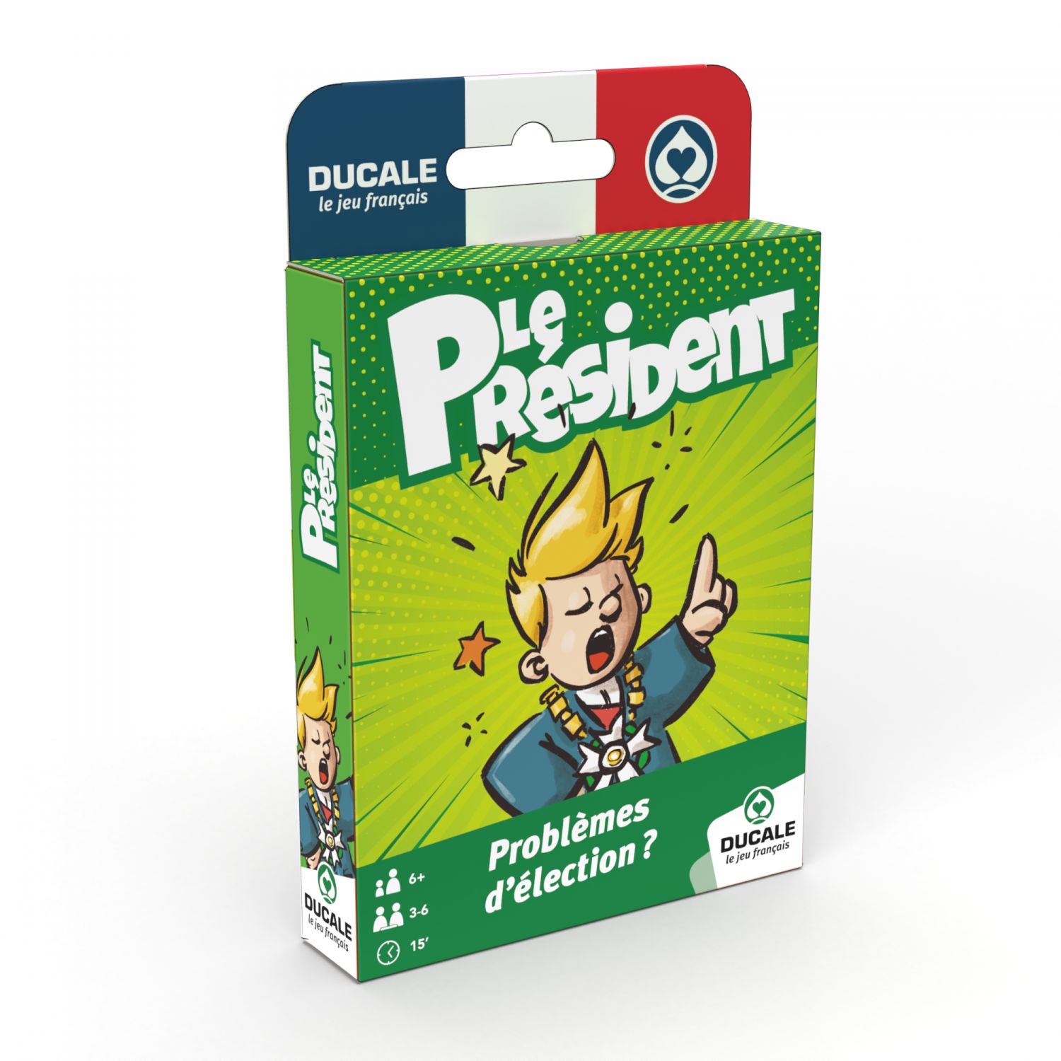 Jeu de cartes Grimaud Le Président - vue 2