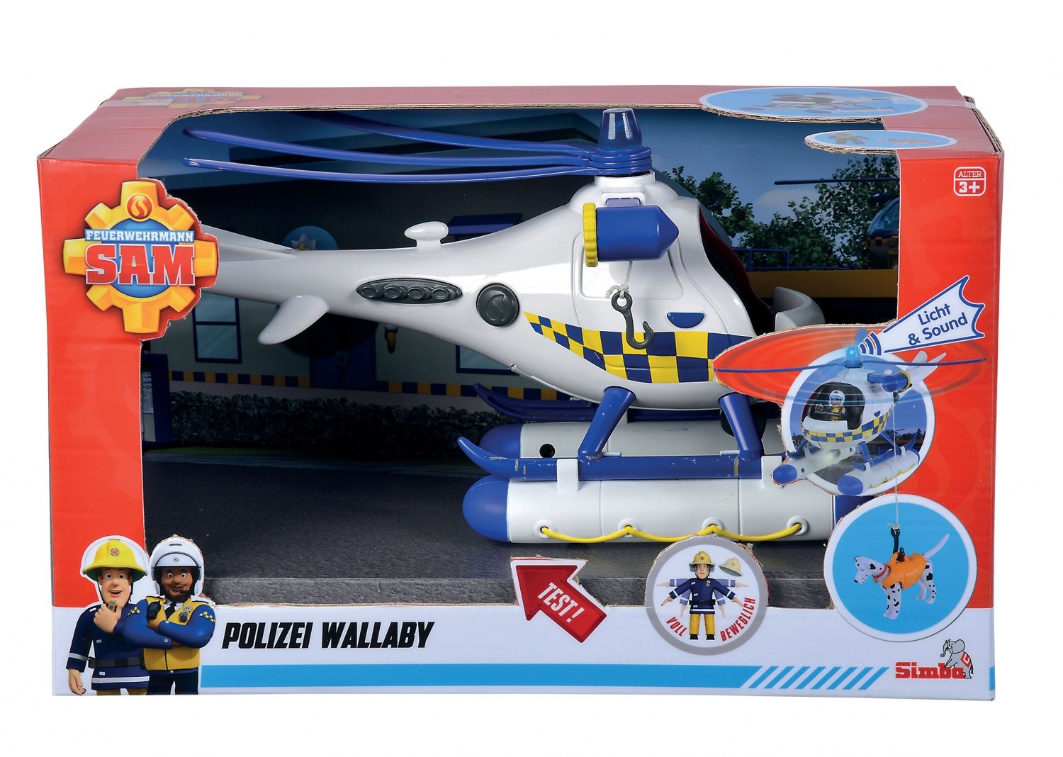 Sam Le Pompier Slp Helicoptere De Police