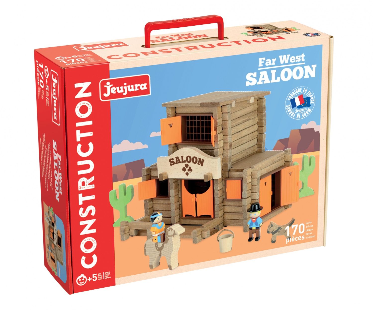 Jeu De Construction Far West - Saloon - 170 Pieces