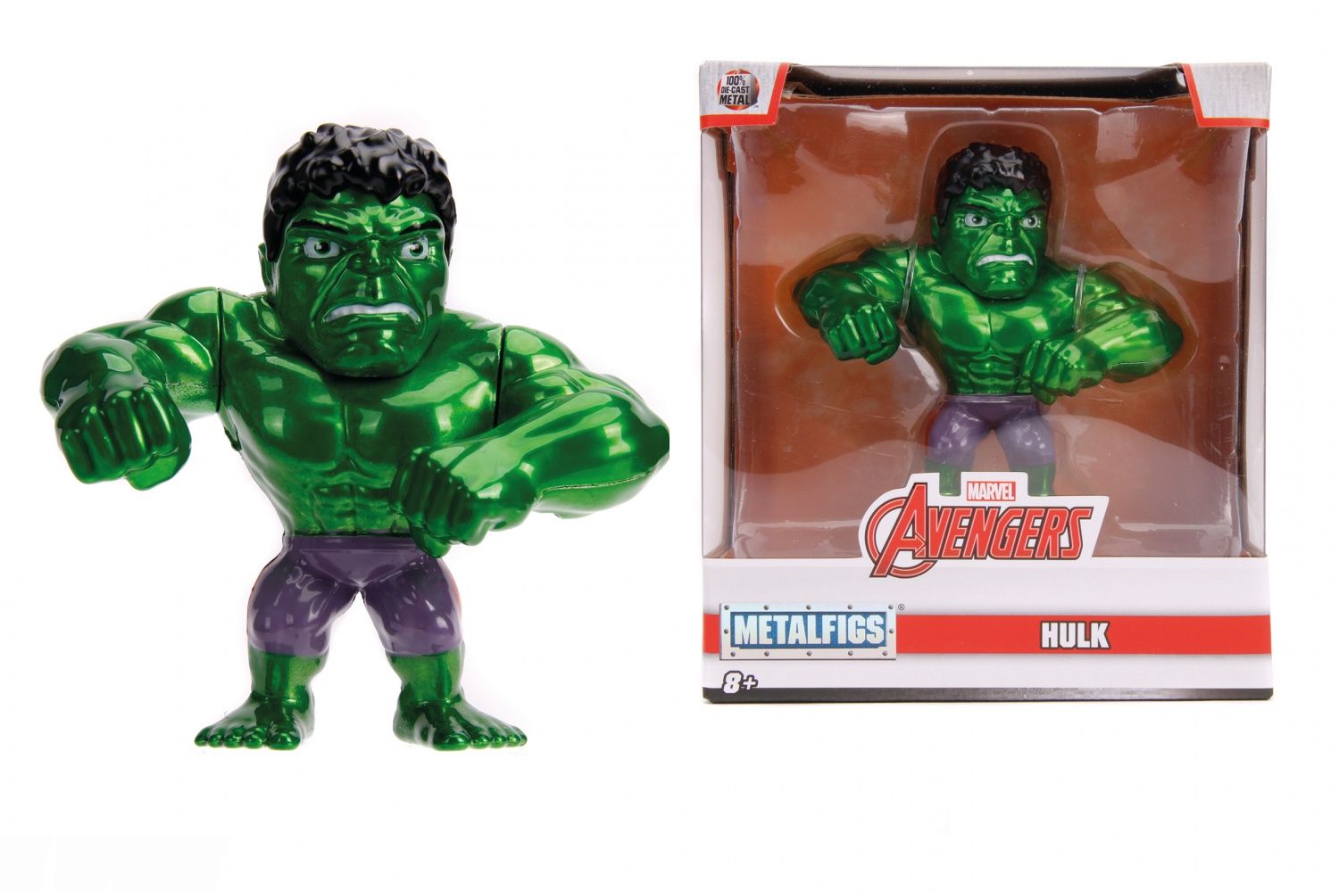 Figurine Jada Marvel Hulk 10 cm - vue 2