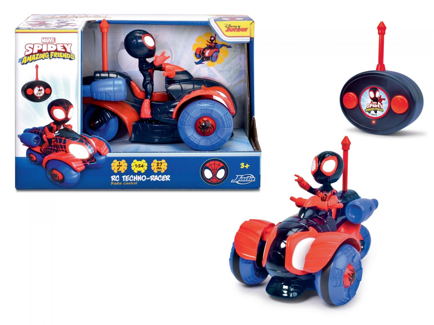 Marvel Voiture Télécommandée 17cm Figuirne incluse Dés - vue 2