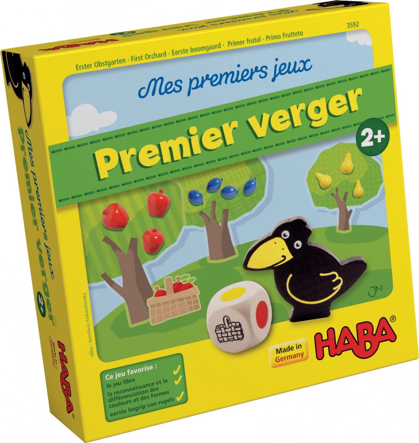 Jeu classique Haba Mes premiers jeux Premier verger - vue 2