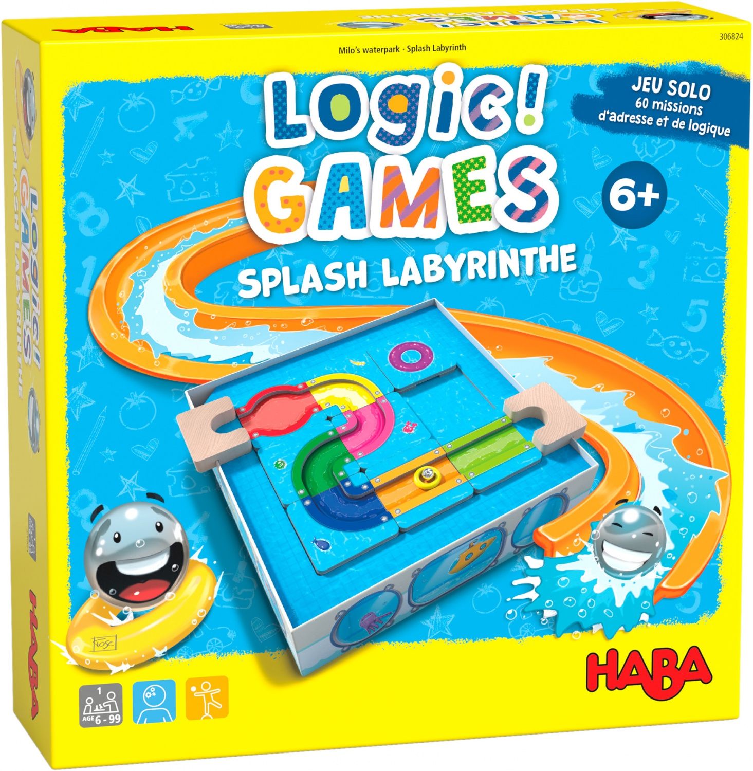 Casse tête Haba Logic Games Splash Labyrinthe