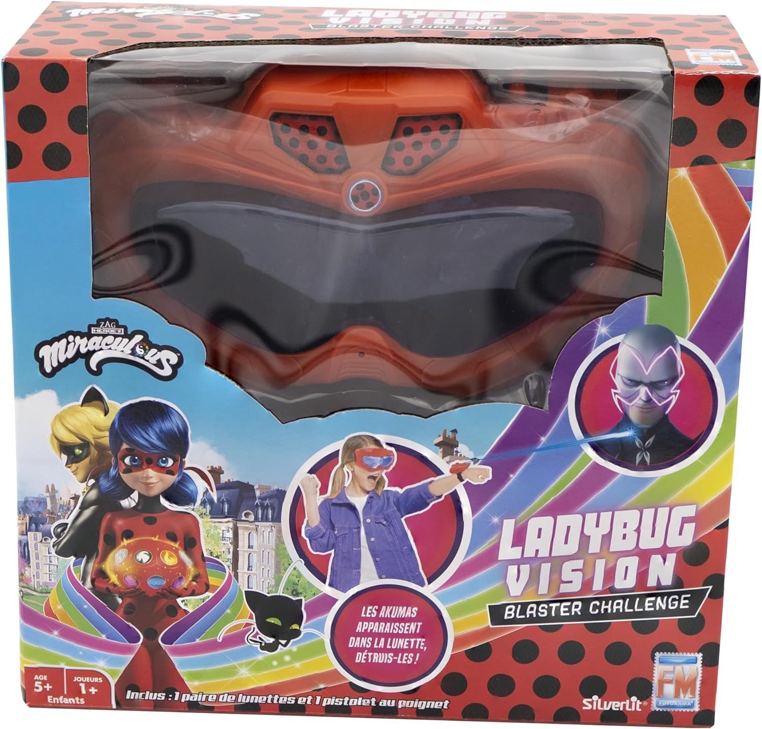 Jeu Miraculous Vision avec Masque 3D et Pistolet Poignet Neuf - vue 4