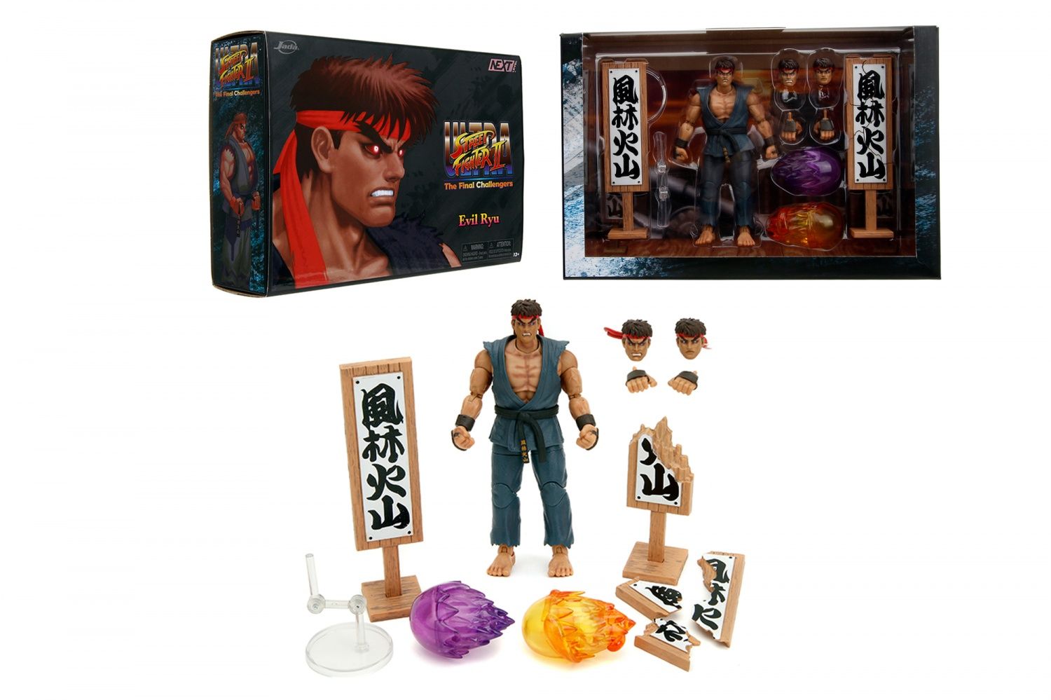 Jada Sf Fig Articulée 15cm + Accs Ryu