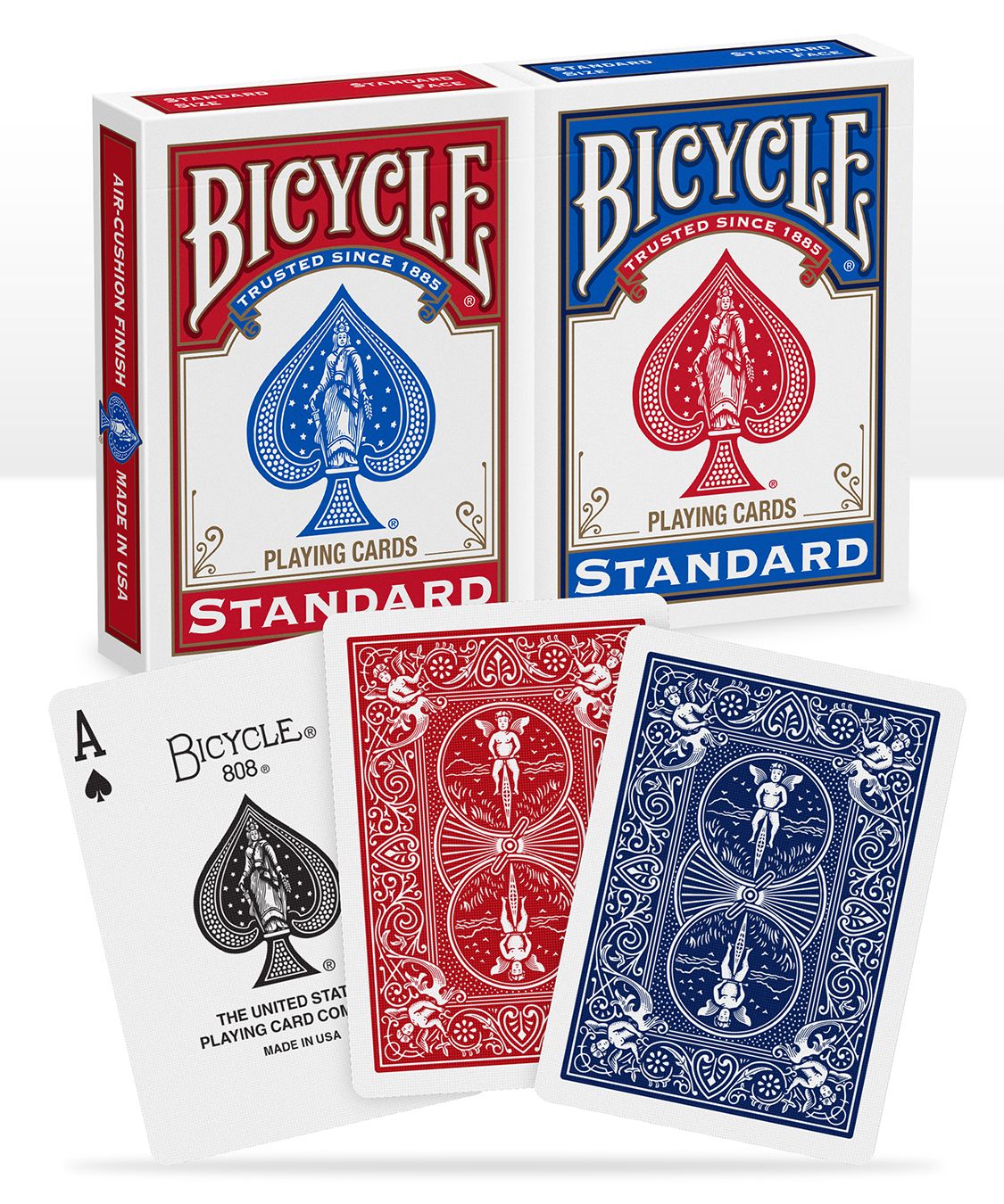 Jeu de cartes Cartes Bicycle Standard 2 jeux - vue 2