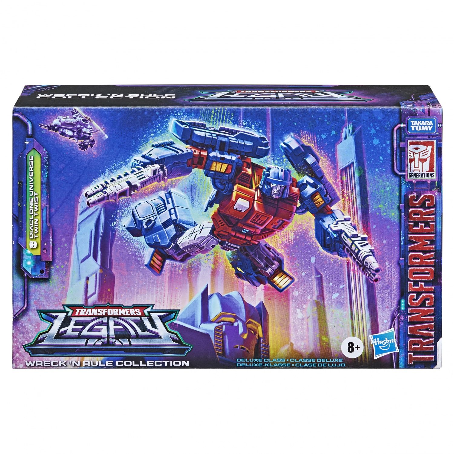 Hasbro Transformers Generations Legacy Wreck 'n Rule Collection Diaclone Universe Twin Twist