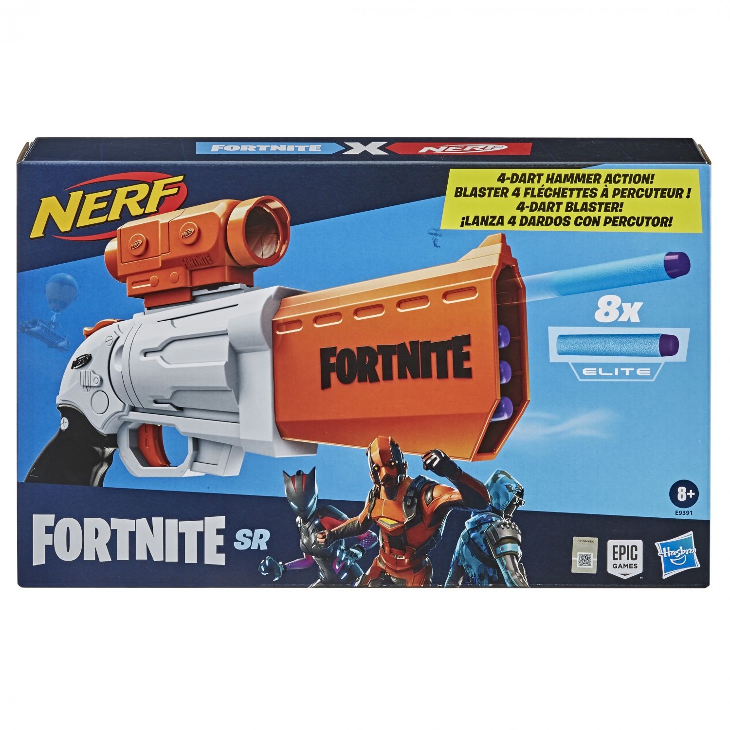 Nerf Fortnite SR - vue 3