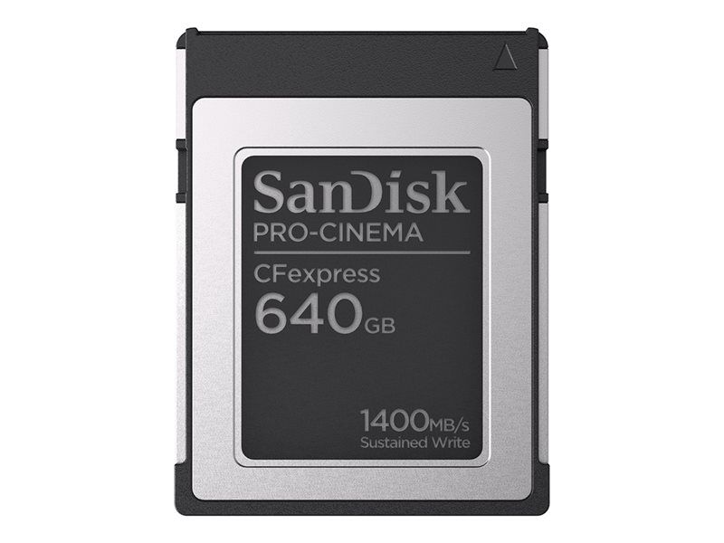 SanDisk PRO-CINEMA - Carte mémoire flash - 640 Go - CFexpress de type B