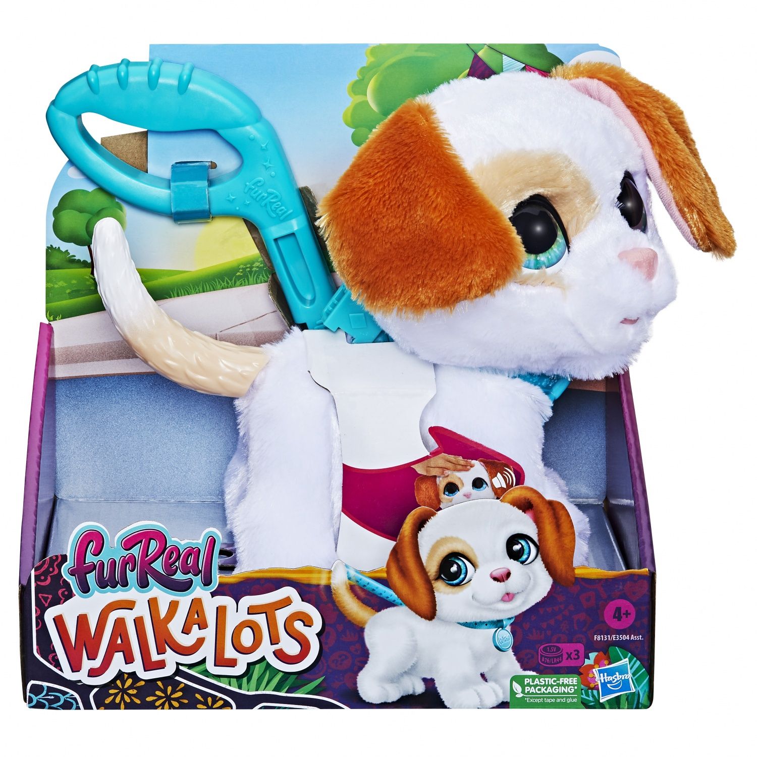 Pound Puppies Plush Frr Walkalots New Dog
