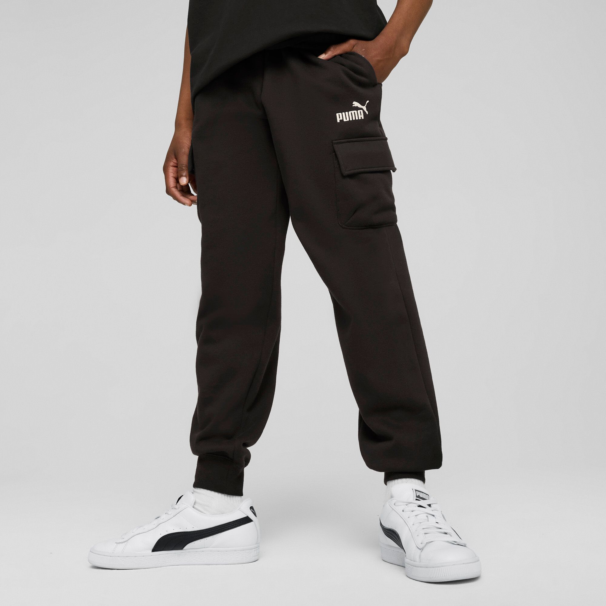 Jogging enfant Puma ESS NO1 LOGO SWEATPANTS - vue 5