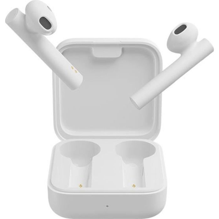 Xiaomi Écouteur Bluetooth AirDots 2 SE TWS Mi True Wireless Earphones 2 Basic Oreillette Bluetooth sans fil Casque