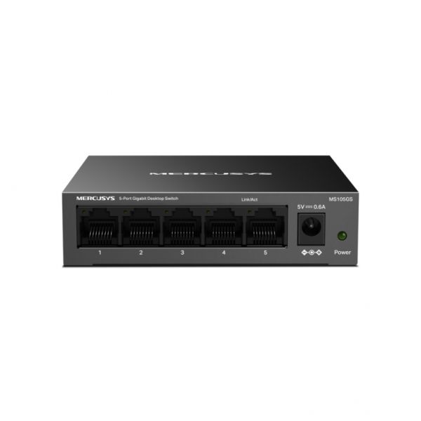 Mercusys MS105GS commutateur réseau Non géré Gigabit Ethernet 101001000 Neuf - vue 4