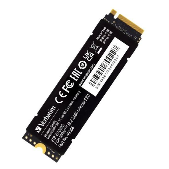 Verbatim Vi7000G .2 PCI Express 4.0 NVMe Neuf - vue 8