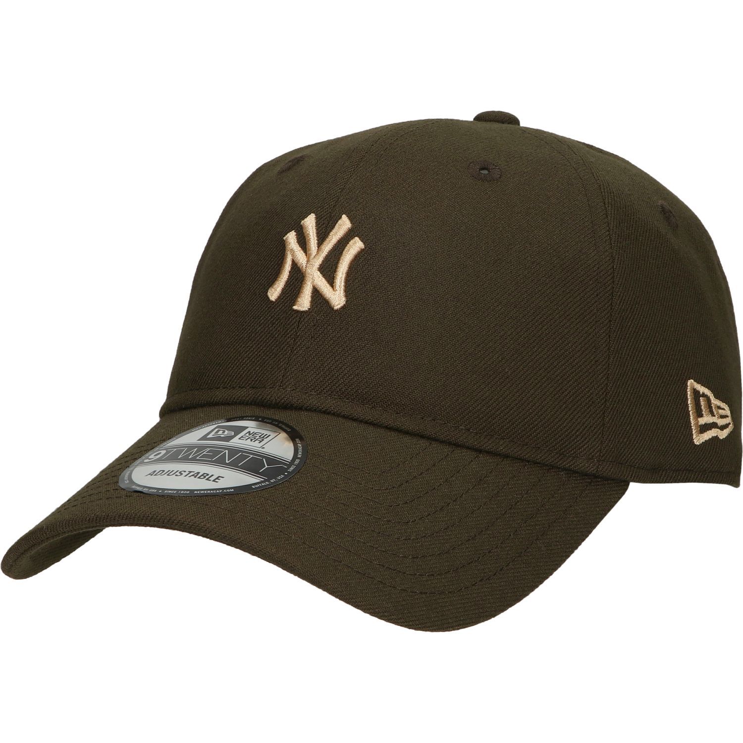 New Era 9twenty Unisex Cap Mini Logo New York Yankees Walnut