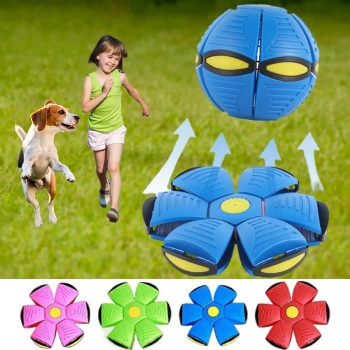 Meilleurs prix pour Jouet pour les Chiens et Les Animaux, Balle Volante de Déformation UFO Interactive, Combinant Basket-Ball, Ballon de Foot et