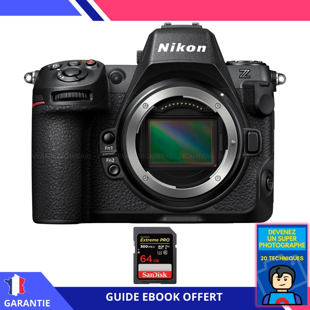 Nikon Z8 + 1 SanDisk Extreme PRO UHS II SDXC 300 MB/ + Ebook Devenez Un Super Photographe Appareil Photo Nikon - vue 4