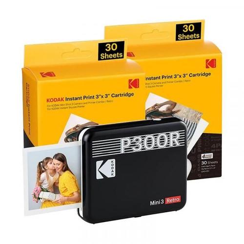 Kodak Kodak Mini Shot 3 Era Noir 3X3 + 60Feuilles