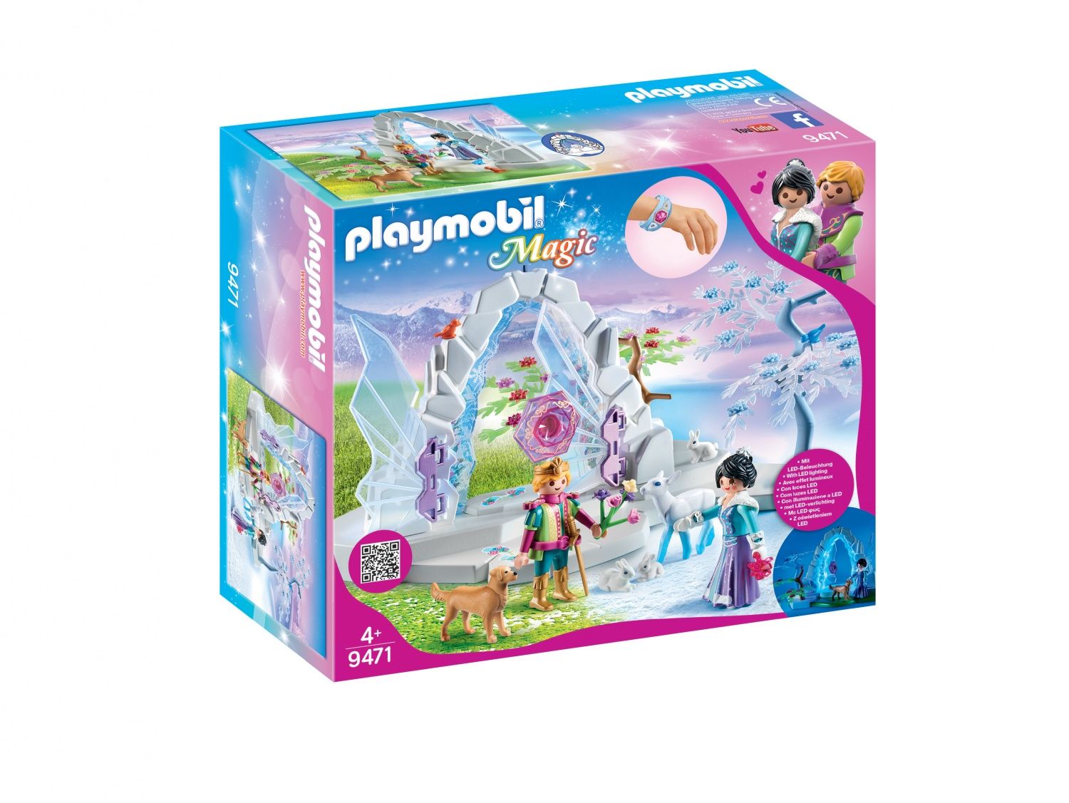 Playmobil 9471 Frontière Cristal Du Monde De 'hiver