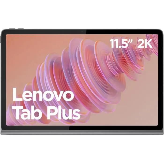 Lenovo Tab Plus Tablette Tactile 11.5 2K Full HD Dolby Atmos JBL Mediatek G99 8Go de RAM eMMC Android 14 WiFi+Bluetooth Luna