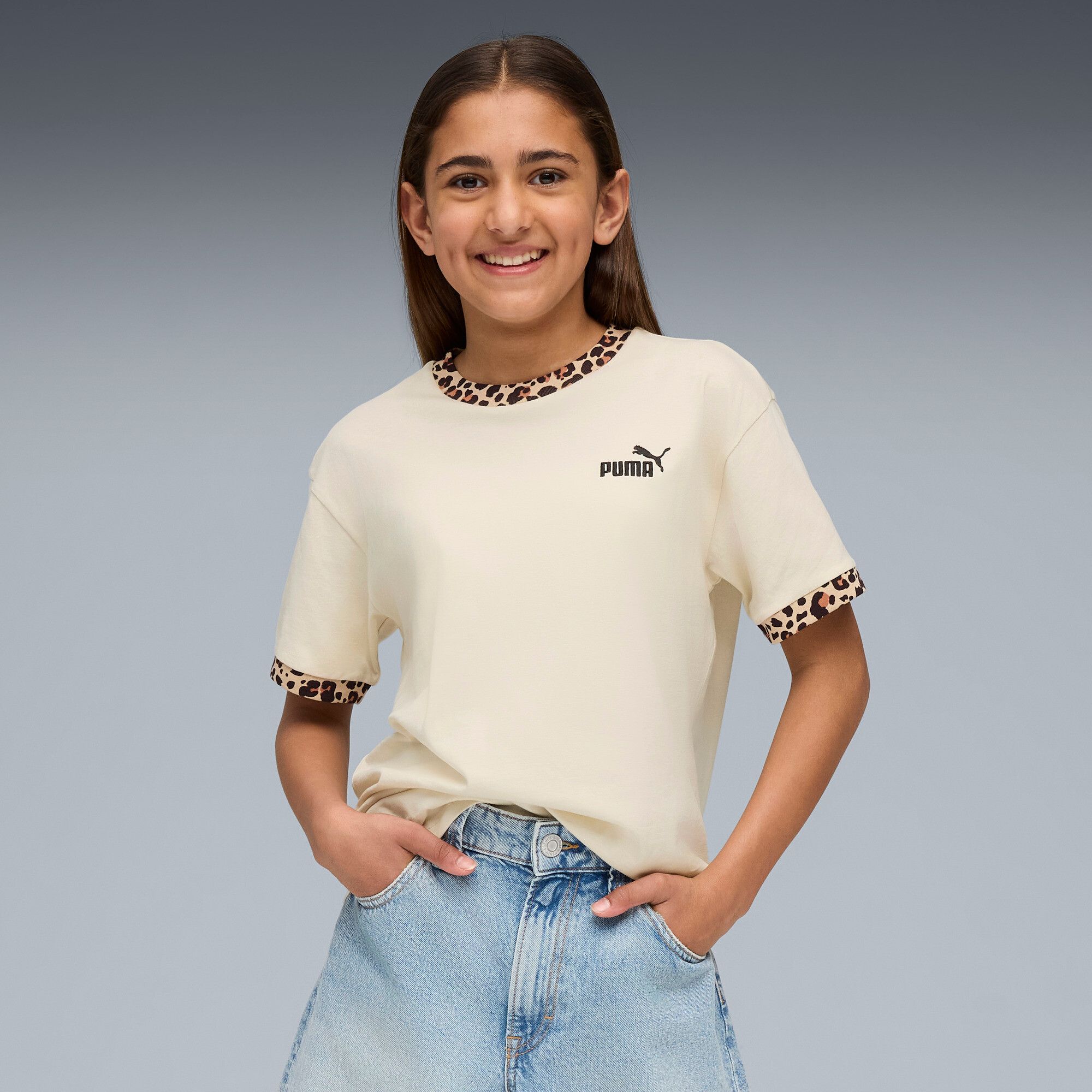 T shirt enfant Puma Ess graphic animal r - vue 4