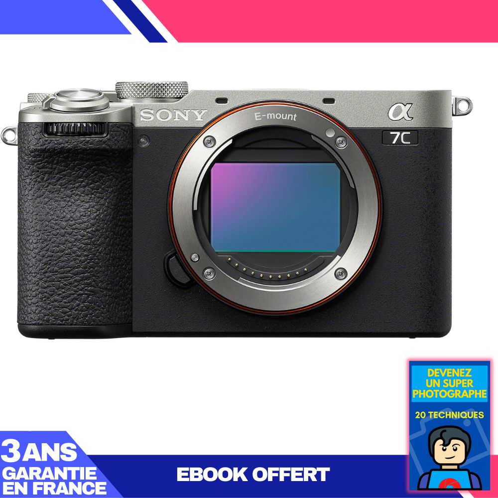 Boitier Sony A7C II + Ebook 'Devenez Un Super Photographe - vue 2