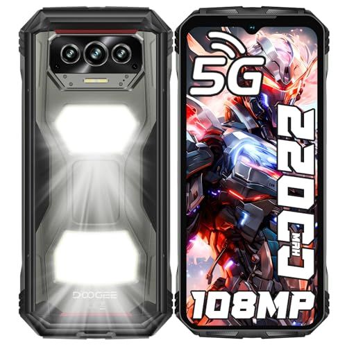 DOOGEE V Max 5G Telephone Incassable 22000mAh 24Go+