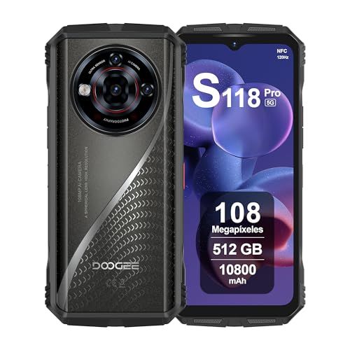 DOOGEE S118 Pro 5G Telephone Incassable 24Go+