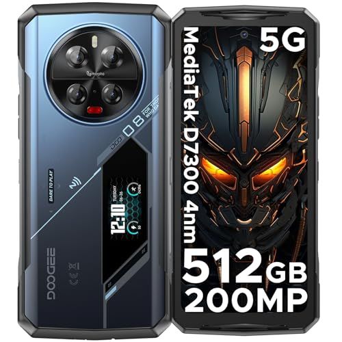 DOOGEE V40 Pro 5G Telephone Incassable + - vue 2