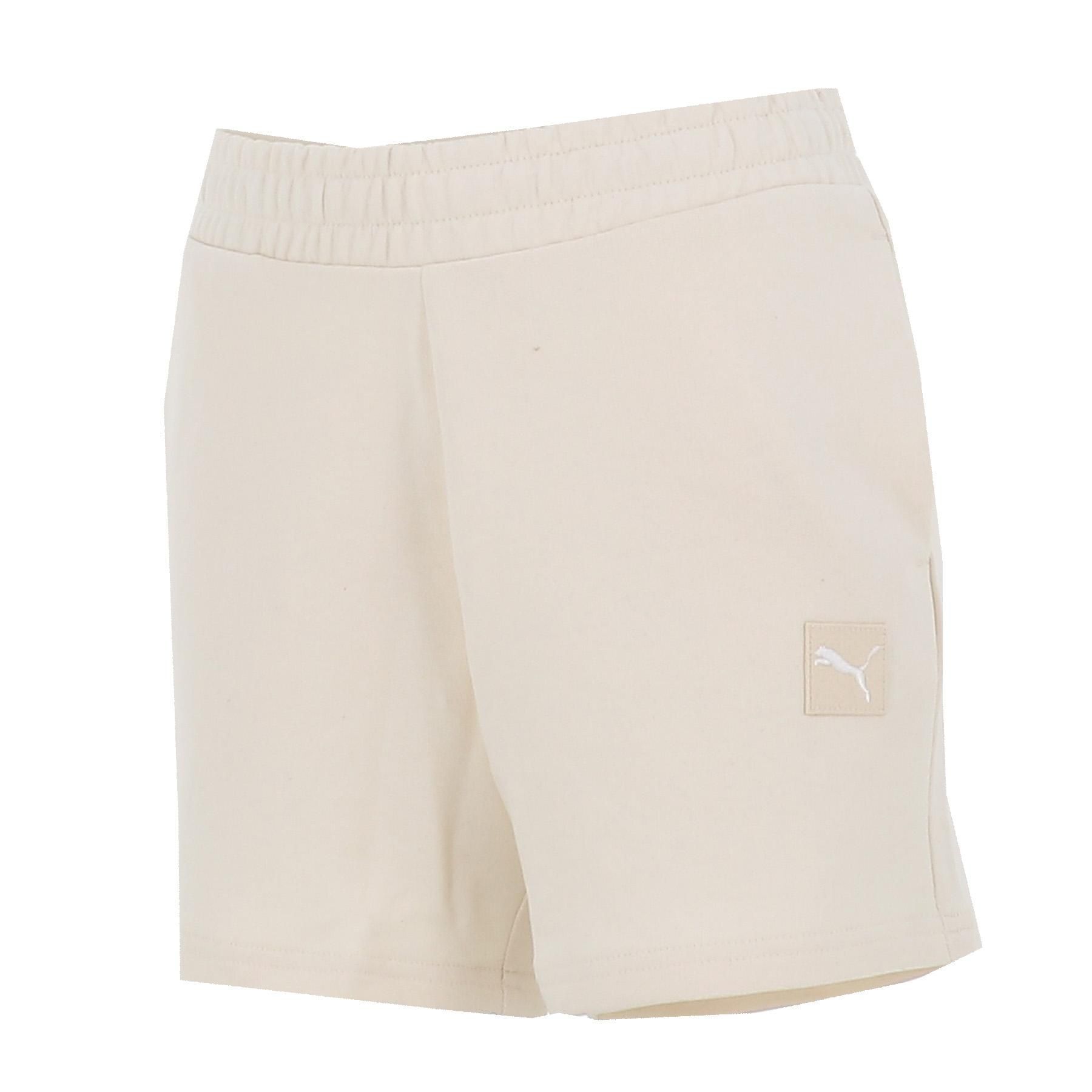 short bermuda puma ess elevated mid-ris ecru xs - L