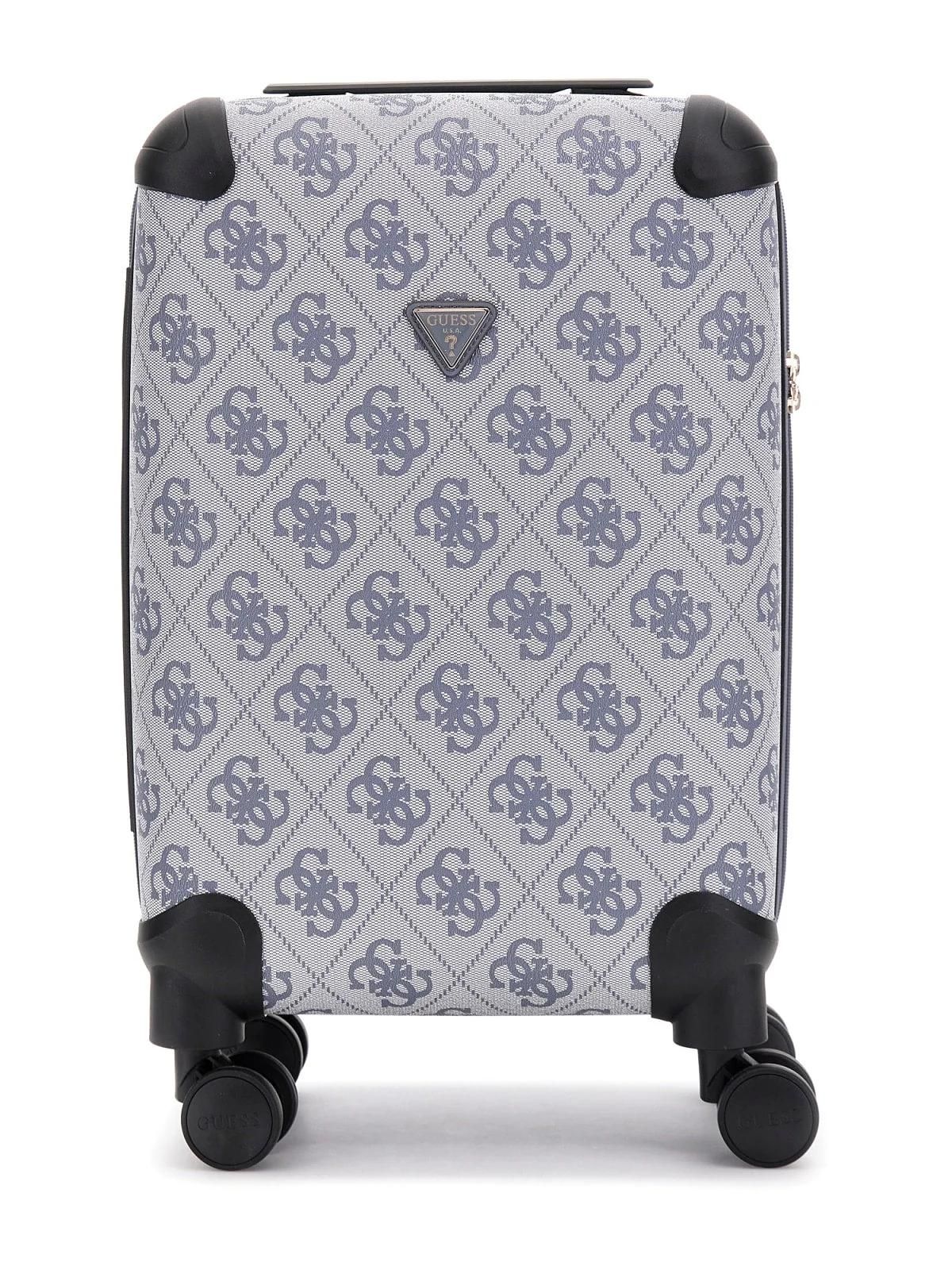 Guess Sac Voyage Berta Toiletry Train Slate Logo OB8688983