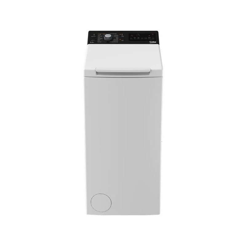 Lave linge Top 6 5 kg 1200 trsmin A 14 programmes BEKO BTL1WFP10652FR - vue 3