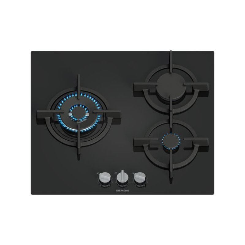 SIEMENS Table de cuisson vitrogaz 60 cm 3 feux EP6A6CI10 - vue 4